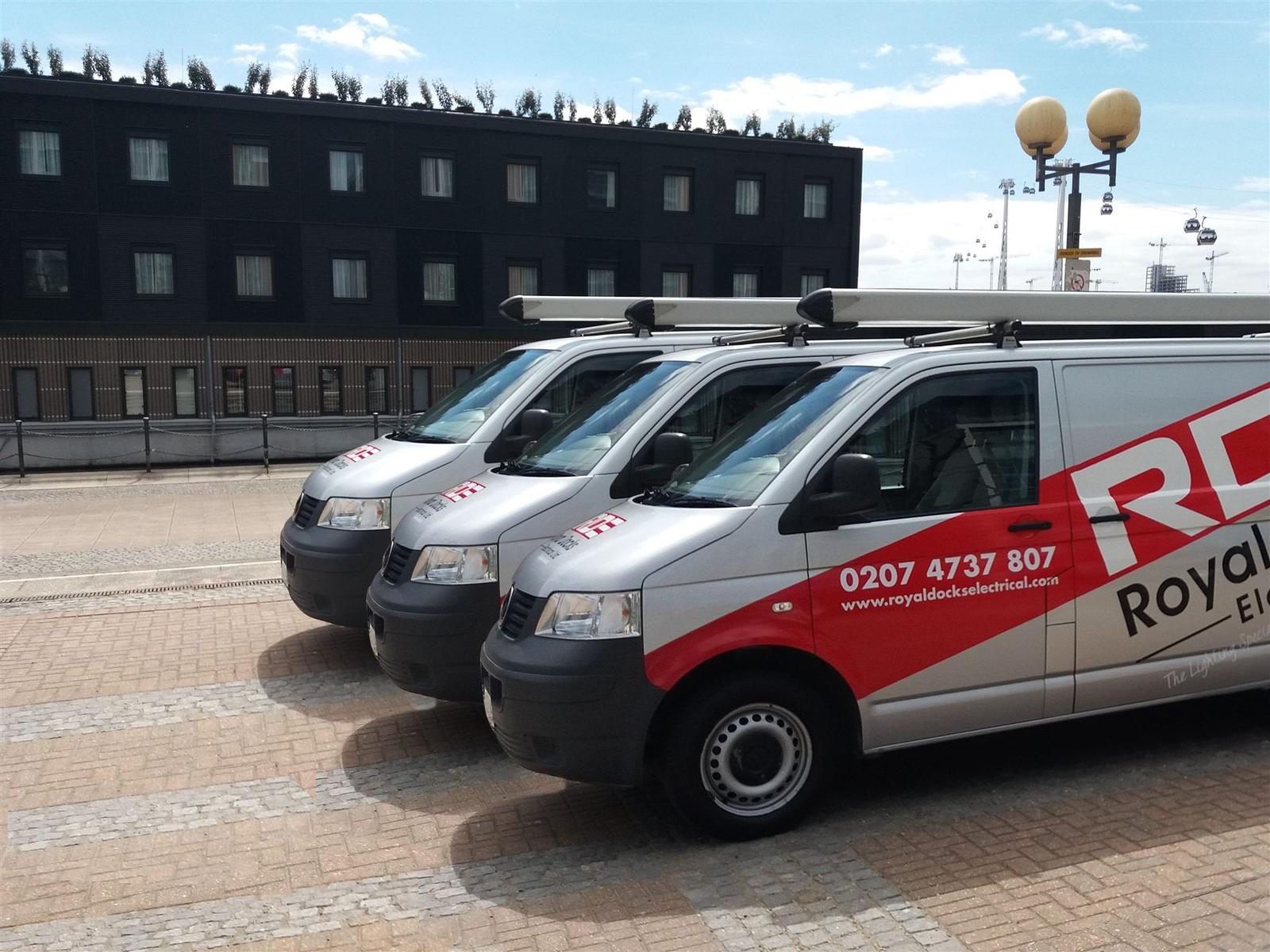 New development commercial electrician Silvertown E16