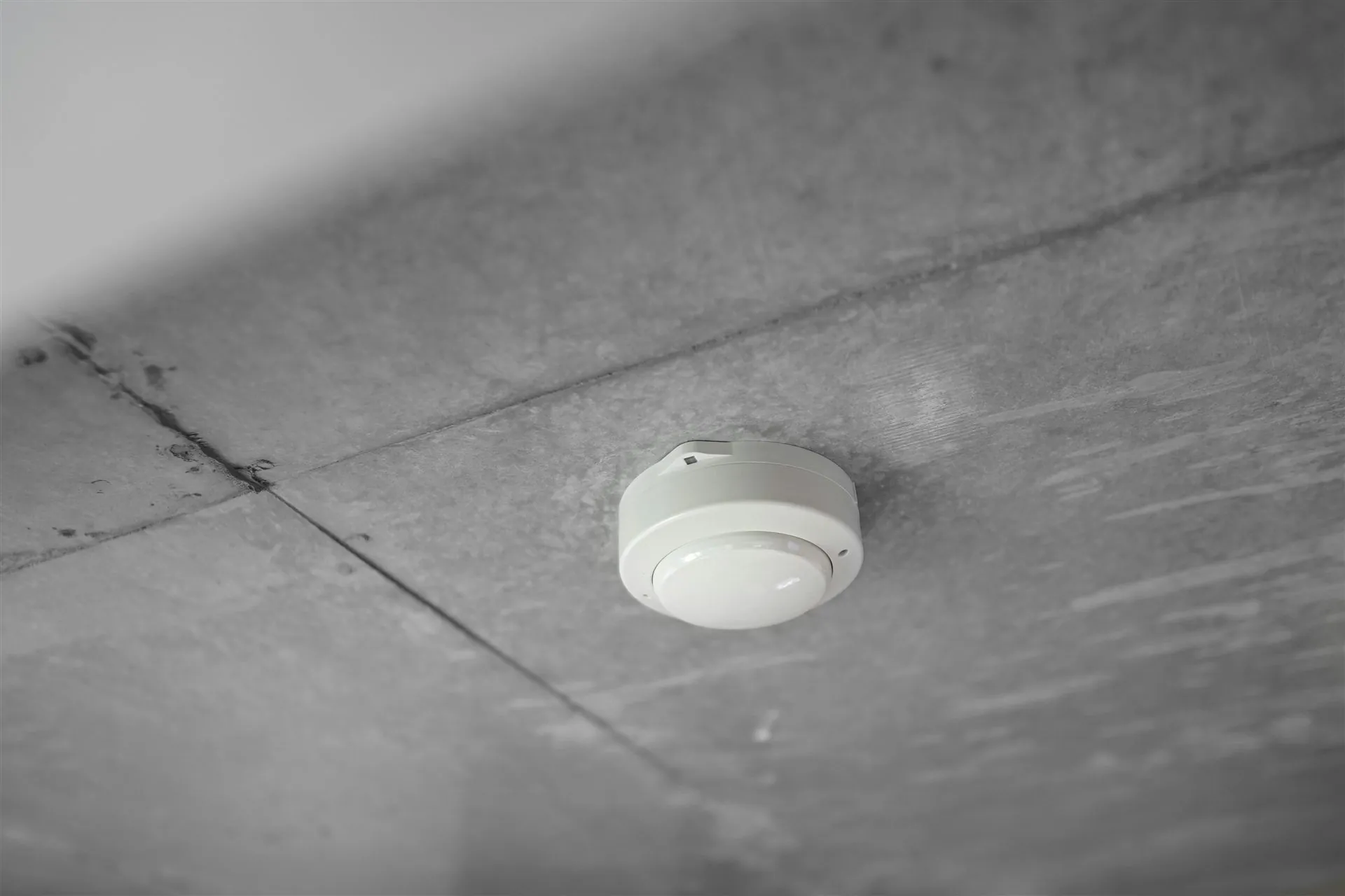 Ceiling smoke detector replaced in an East London home